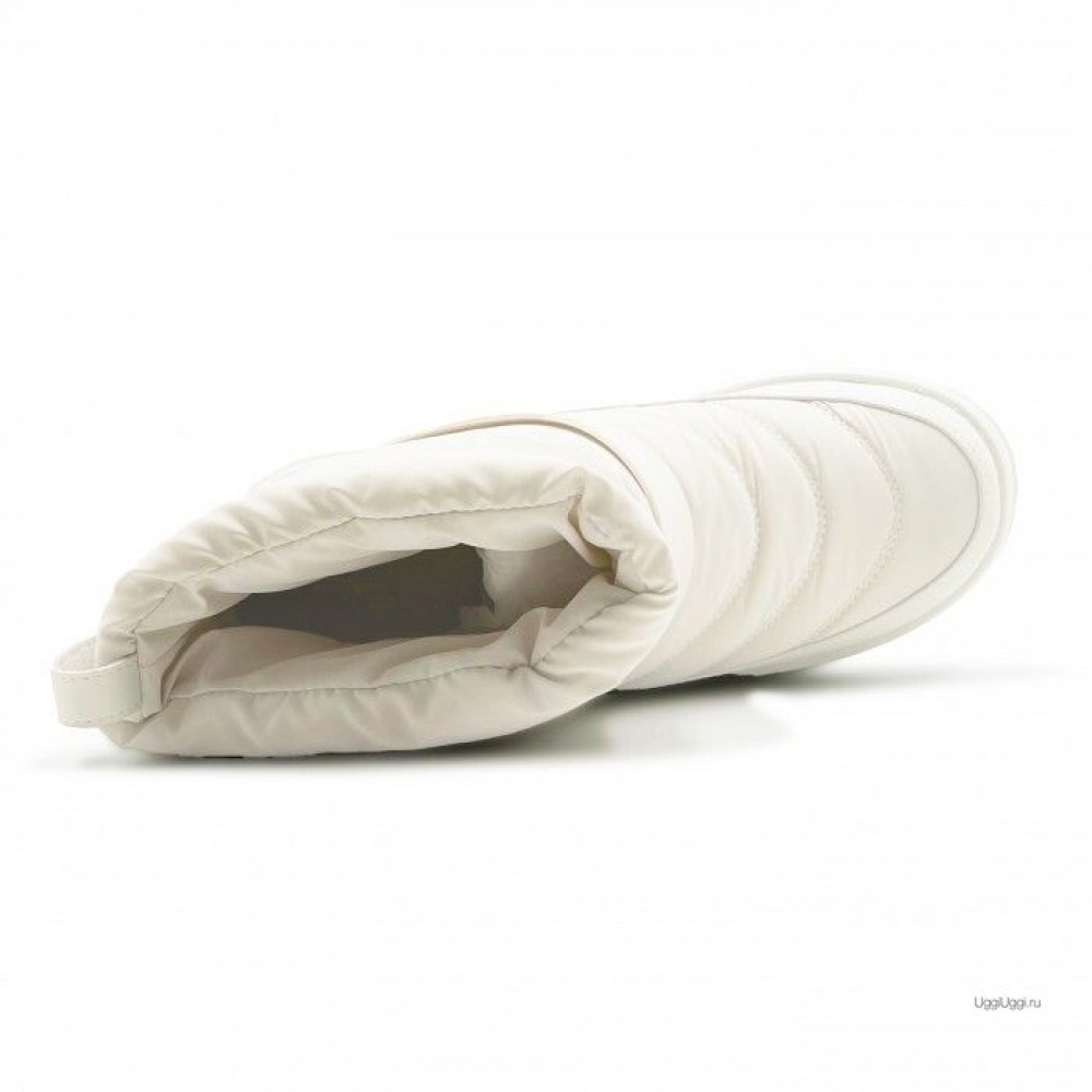 Ash Inflated Boot White