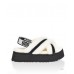 UGG W DISCO CROSS SLIDE WHITE