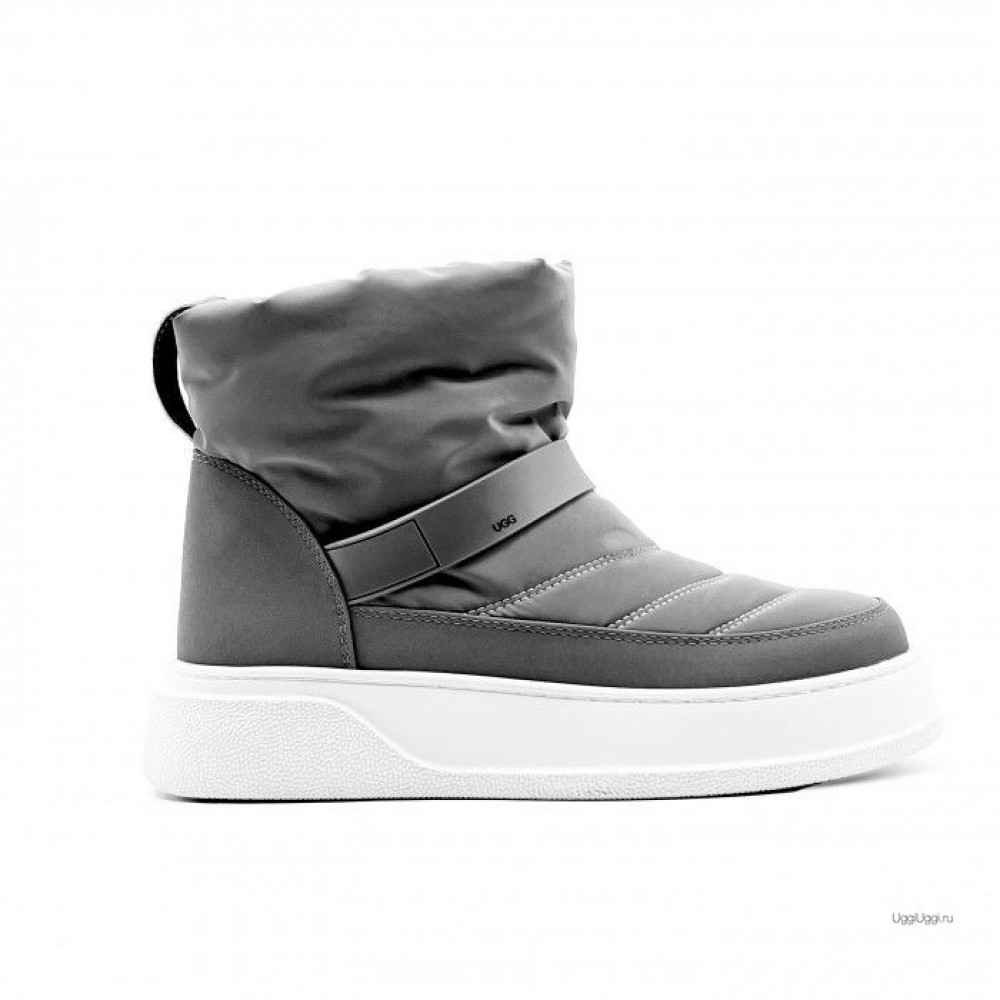 Ash Inflated Boot Grey