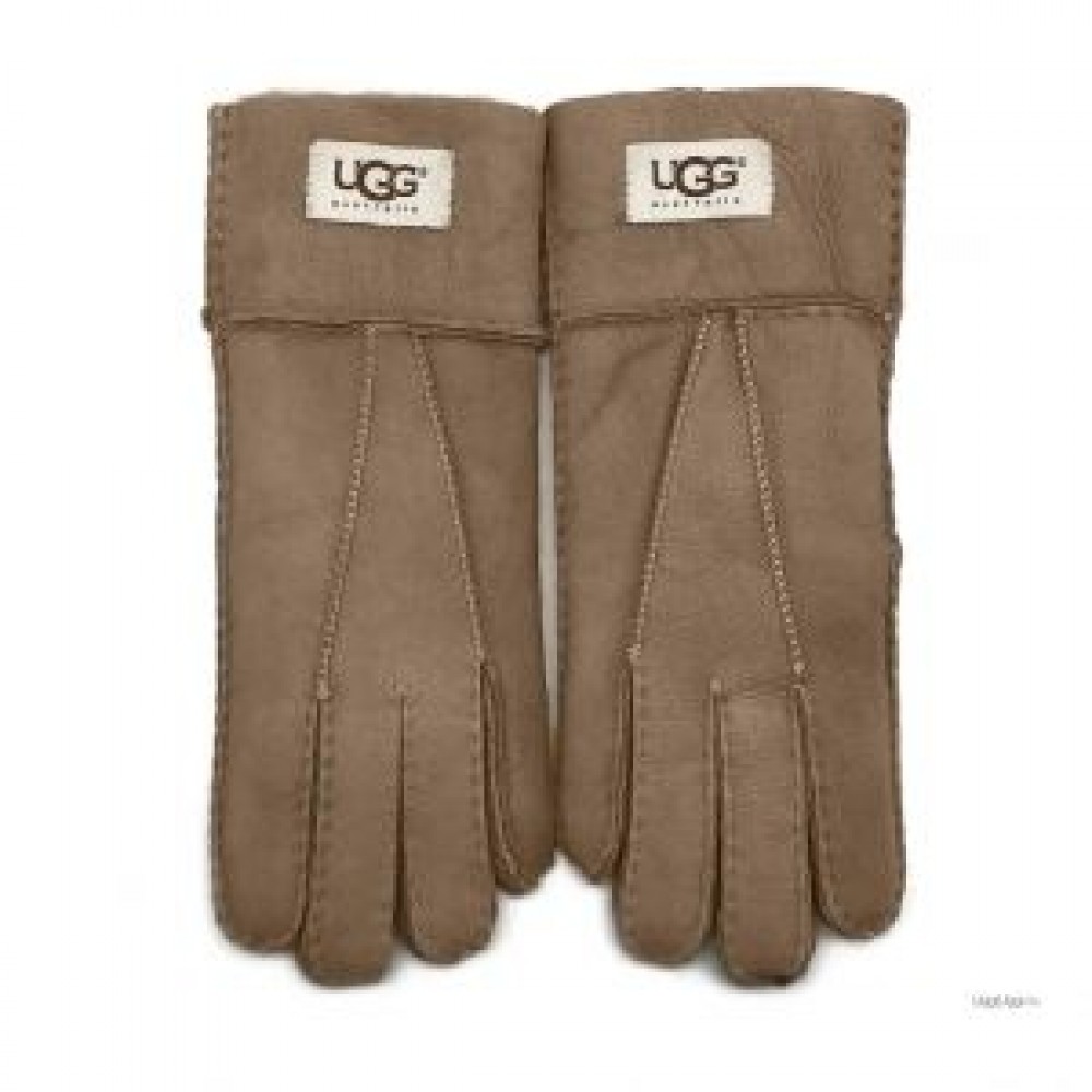 UGG Women's Gloves Tenney Suede Dark Sand