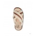 UGG W DISCO CROSS SLIDE CHESTNUT