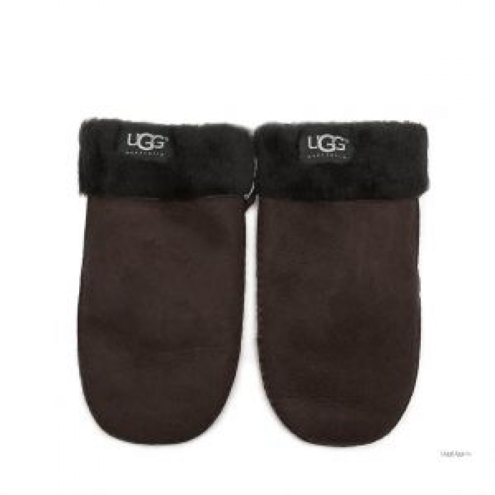 UGG Women's Mittens Pelage Chocolate