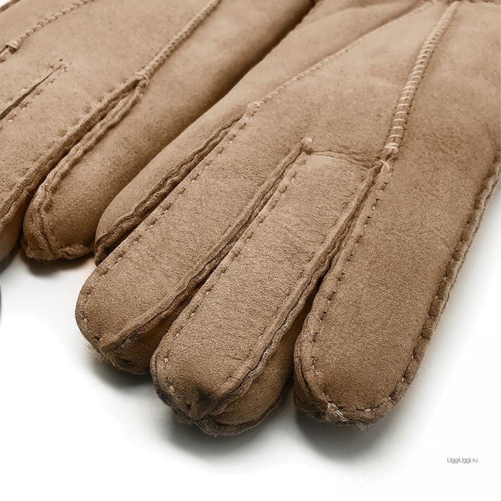 UGG Women's Gloves Tenney Suede Dark Sand