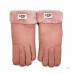 UGG Women's Classic Gloves Suede Rose