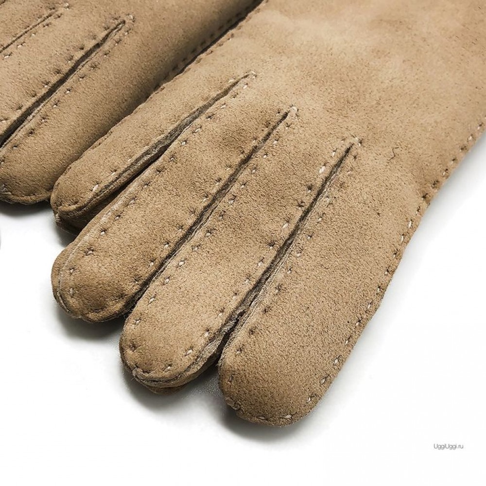 UGG Women's Classic Gloves Suede Beige