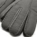 Women's Gloves Tenney Leather Grey