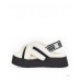 UGG W DISCO CROSS SLIDE WHITE