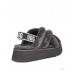 UGG W DISCO CROSS SLIDE GREY