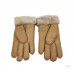 UGG WOMEN'S GLOVES TENNEY SUEDE SAND