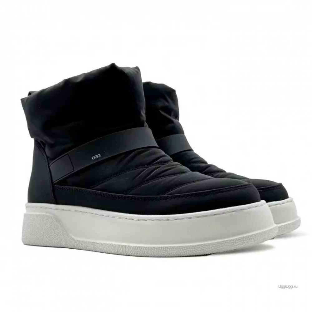 Ash Inflated Boot Black