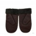 UGG Women's Mittens Pelage Chocolate