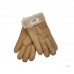 UGG WOMEN'S GLOVES TENNEY SUEDE SAND