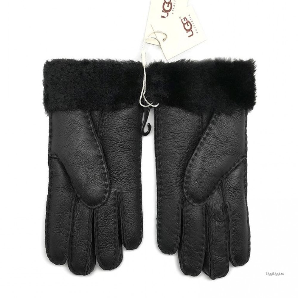 Women's Tenney Leather Fur Black