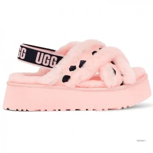 UGG W DISCO CROSS SLIDE DUSK